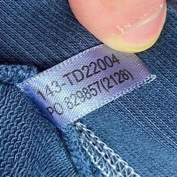 Tommy Bahama Tobago Bay‎ Blue Half Zip Sweatshirt Pullover Size Medium Sweater M - Picture 8 of 11